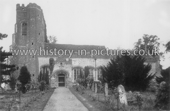 St Mary the Virgin Church, Layer Marney, Essex. c.1910's